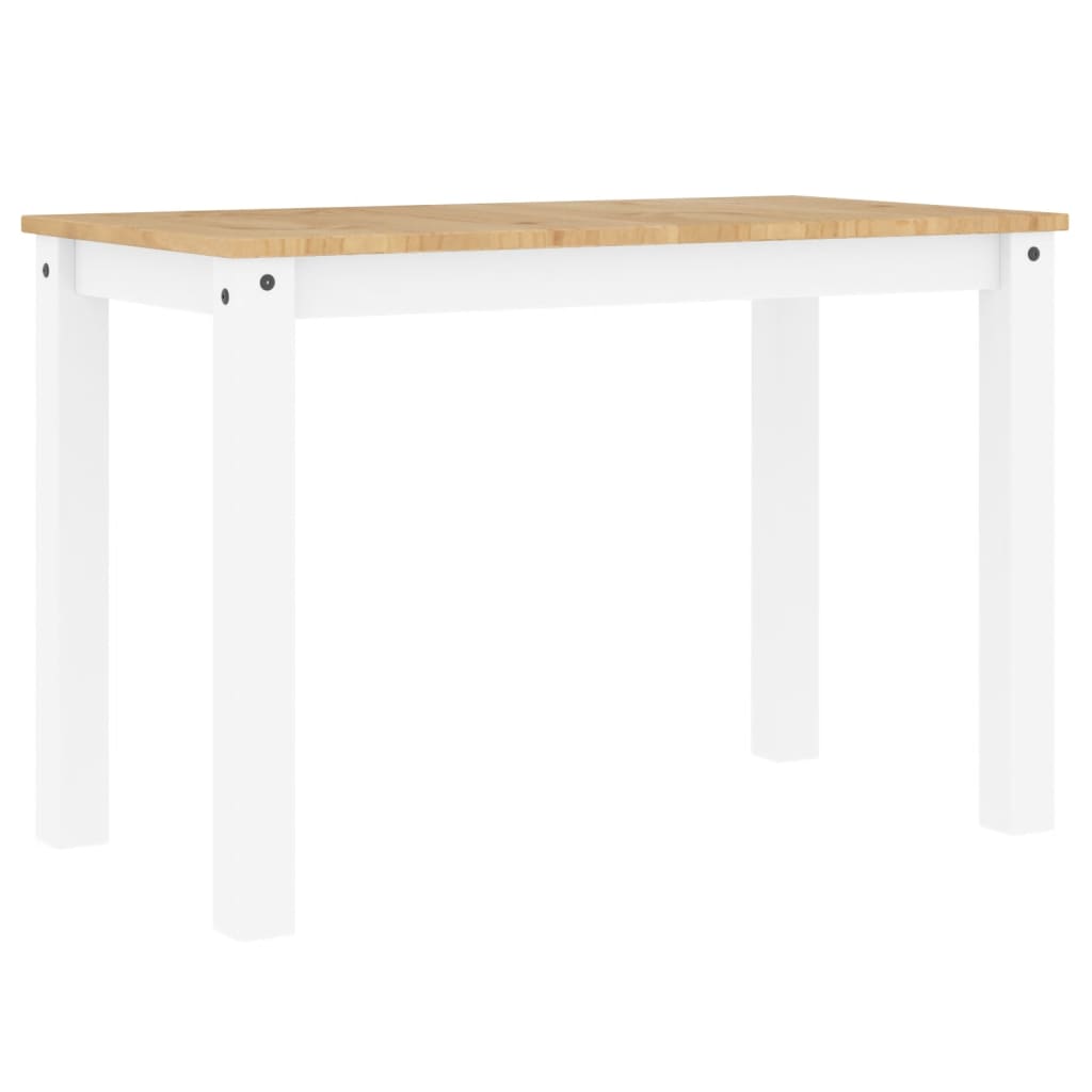 Spisebord Panama Hvit 117X60X75 Cm Heltre Furu