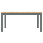 Spisebord Panama Grå 160X80X75 Cm Heltre Furu