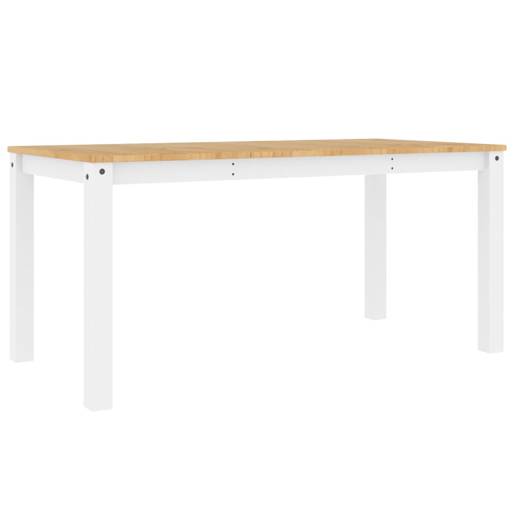 Spisebord Panama Hvit 160X80X75 Cm Heltre Furu