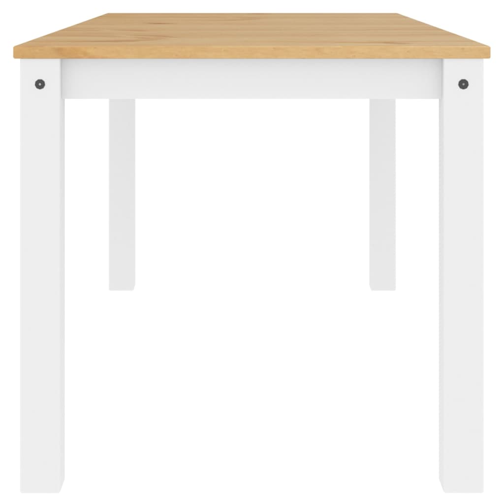 Spisebord Panama Hvit 160X80X75 Cm Heltre Furu