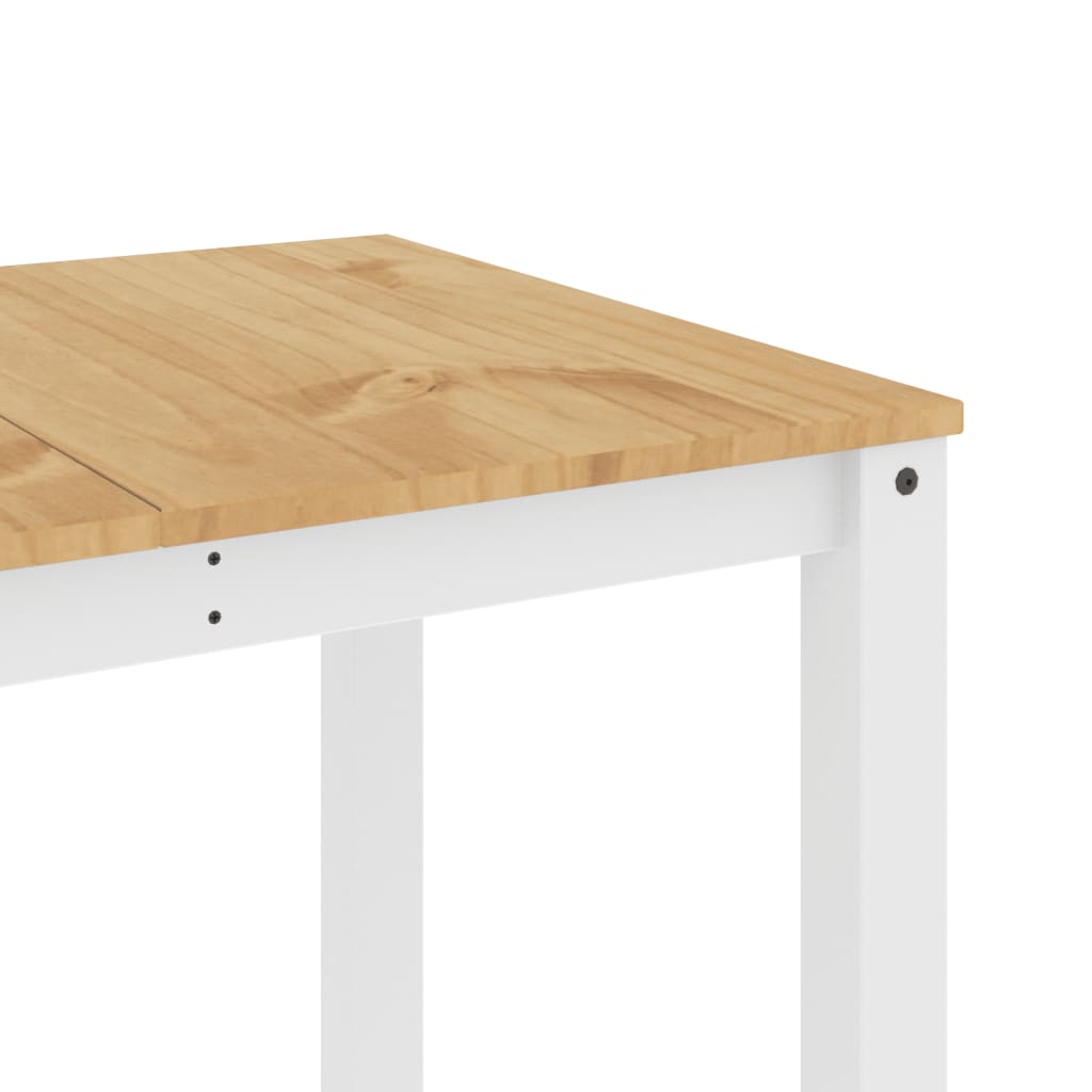 Spisebord Panama Hvit 160X80X75 Cm Heltre Furu