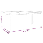Spisebord Panama 180X90X75 Cm Heltre Furu