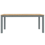 Spisebord Panama Grå 180X90X75 Cm Heltre Furu