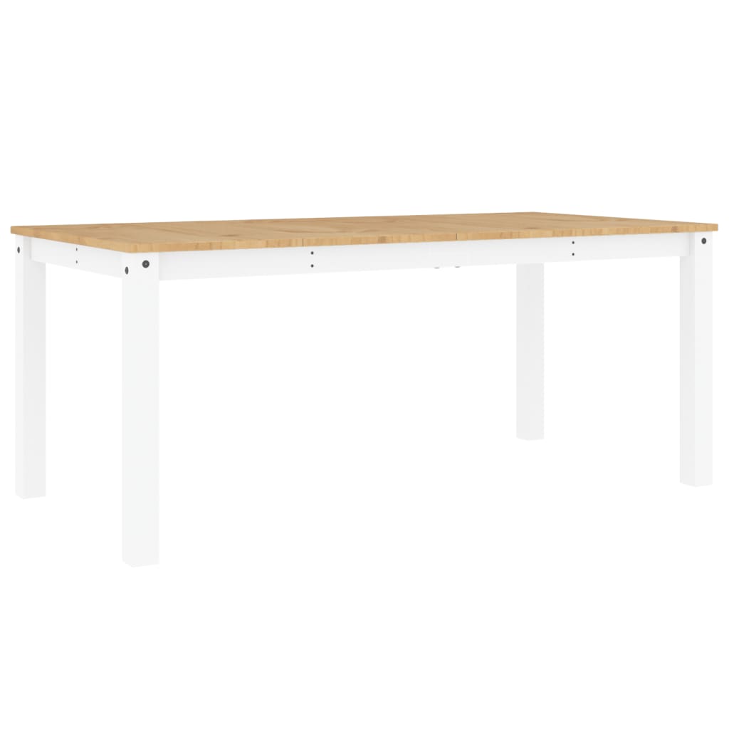 Spisebord Panama Hvit 180X90X75 Cm Heltre Furu