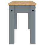 Spisebenk Panama Grå 105X30X45 Cm Heltre Furu