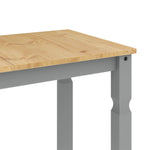 Spisebord Corona Grå 112X60X75 Cm Heltre Furu