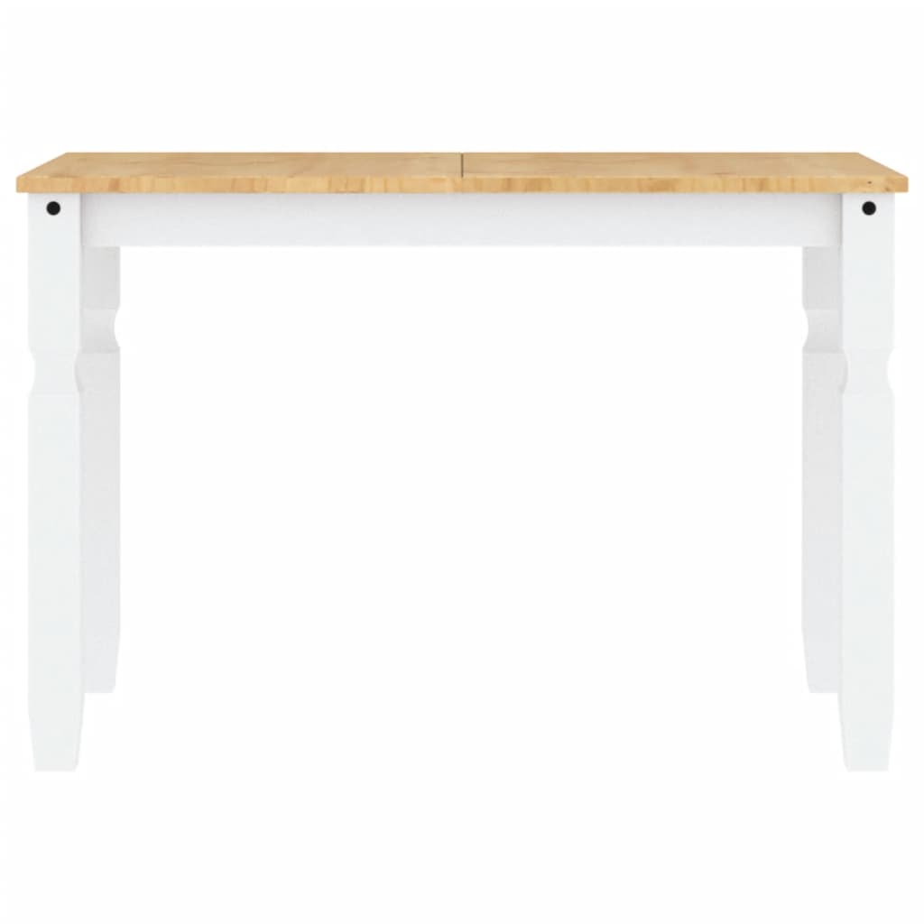 Spisebord Corona Hvit 112X60X75 Cm Heltre Furu
