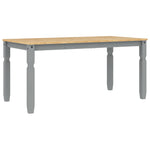 Spisebord Corona Grå 160X80X75 Cm Heltre Furu