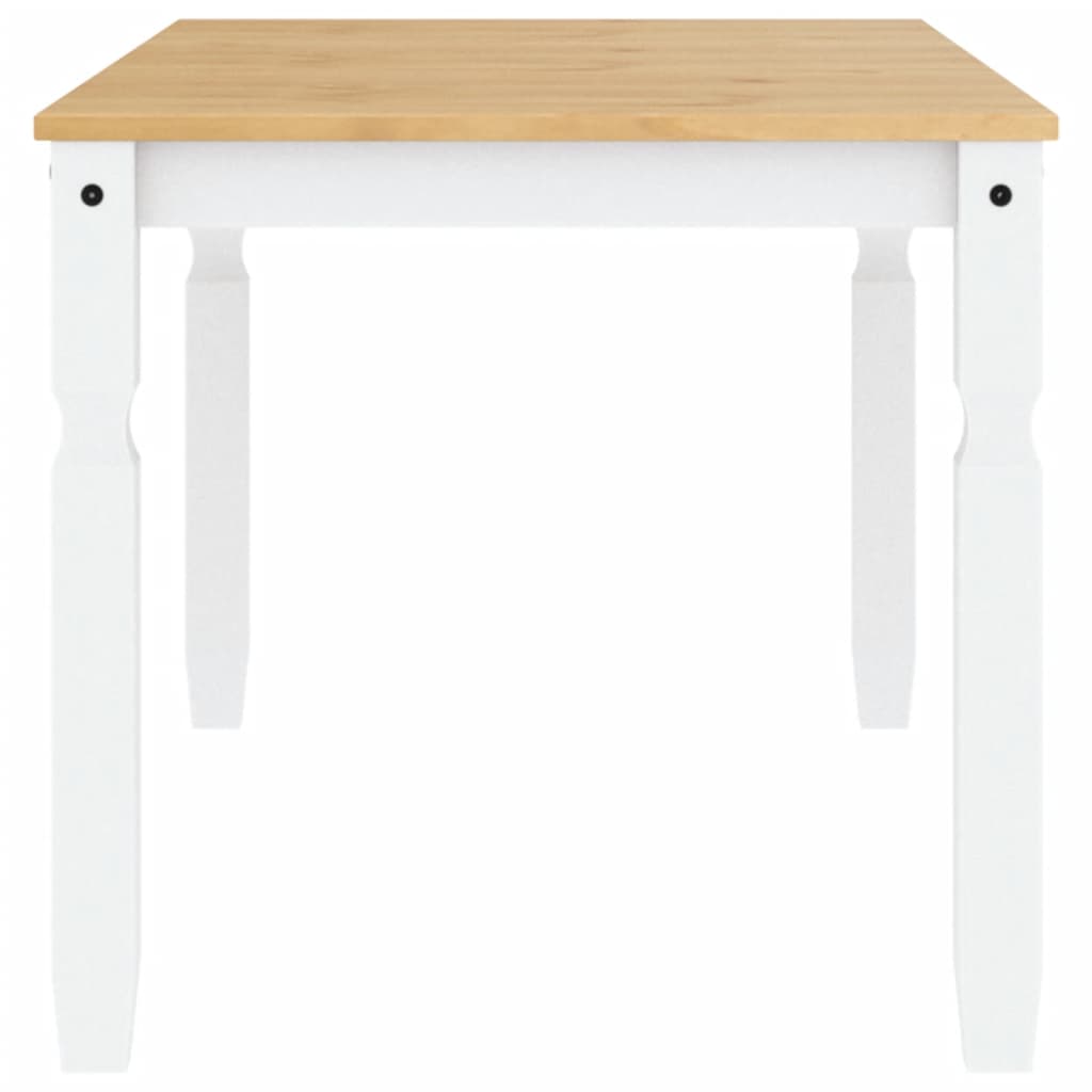 Spisebord Corona Hvit 160X80X75 Cm Heltre Furu