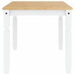 Spisebord Corona Hvit 160X80X75 Cm Heltre Furu