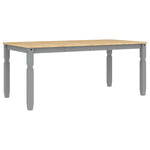Spisebord Corona Grå 180X90X75 Cm Heltre Furu