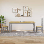 Spisebord Corona Grå 180X90X75 Cm Heltre Furu
