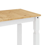 Spisebord Corona Hvit 180X90X75 Cm Heltre Furu