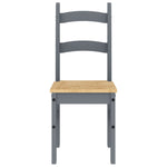 Spisestoler 2 Stk Grå 40X46X99 Cm Heltre Furu