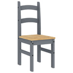 Spisestoler 2 Stk Grå 40X46X99 Cm Heltre Furu