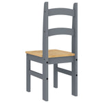 Spisestoler 2 Stk Grå 40X46X99 Cm Heltre Furu