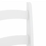 Spisestoler 2 Stk Hvit 40X46X99 Cm Heltre Furu
