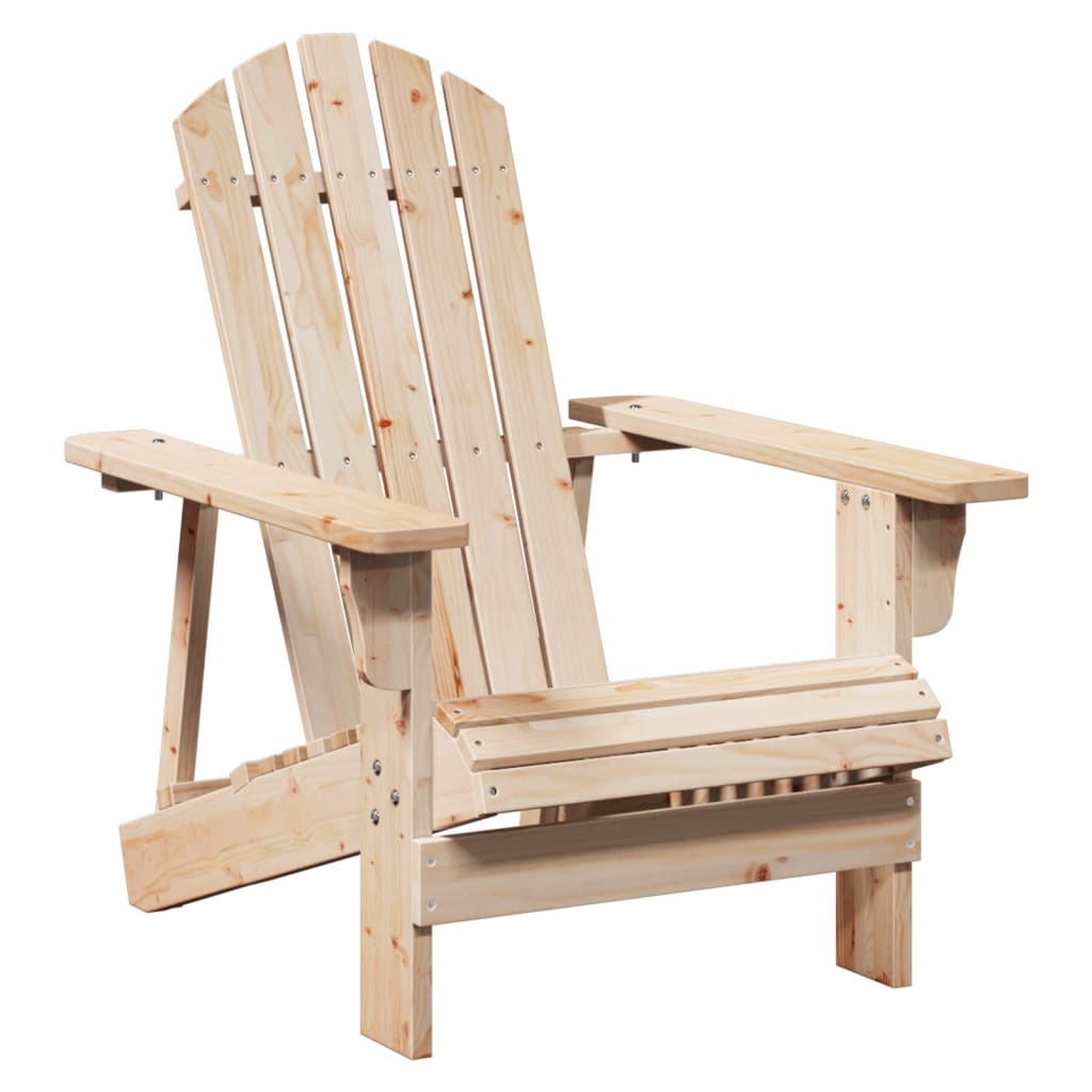 Adirondack-Stol Med Ottoman Heltre Gran