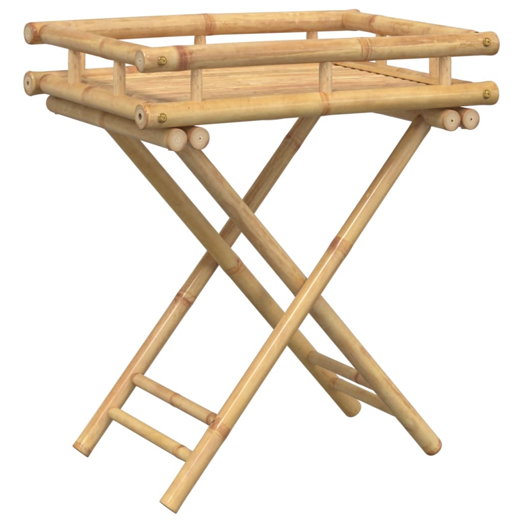 Sammenleggbart Brettbord 60X40X68 Cm Bambus
