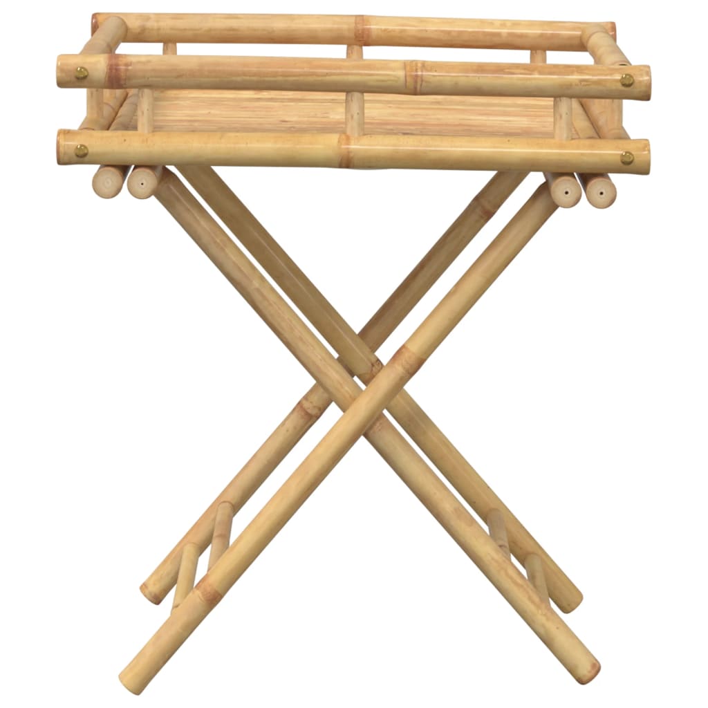 Sammenleggbart Brettbord 60X40X68 Cm Bambus