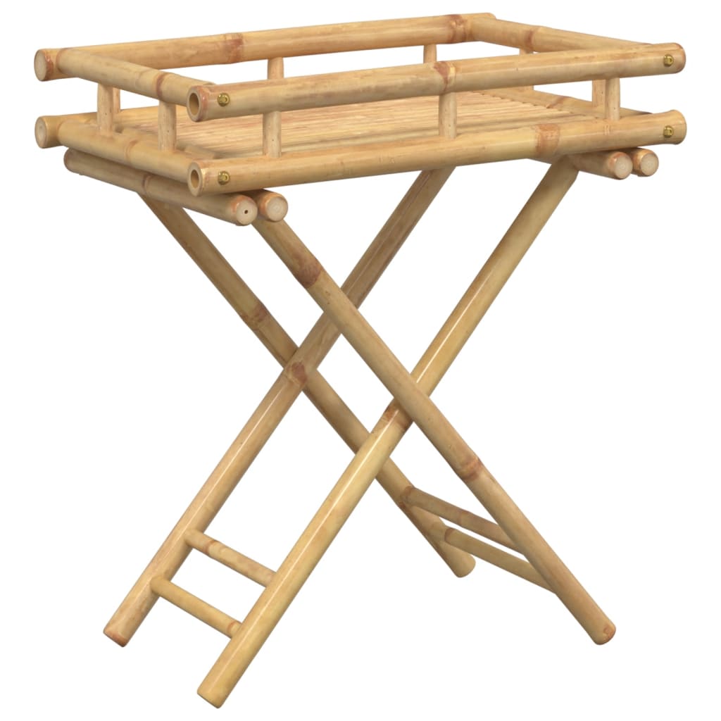 Sammenleggbart Brettbord 60X40X68 Cm Bambus