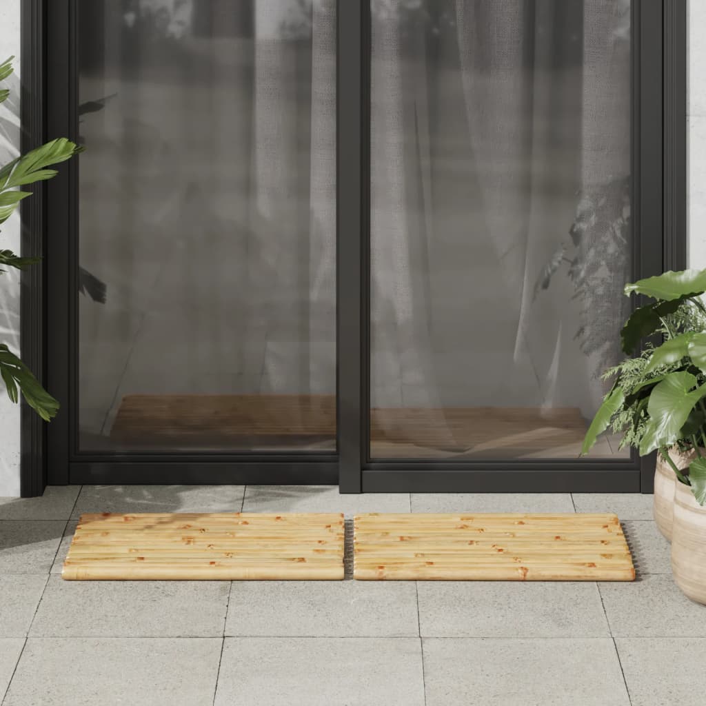 Badematter 2 Stk 50X35 Cm Bambus