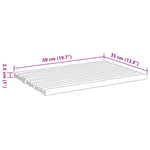 Badematter 2 Stk 50X35 Cm Bambus