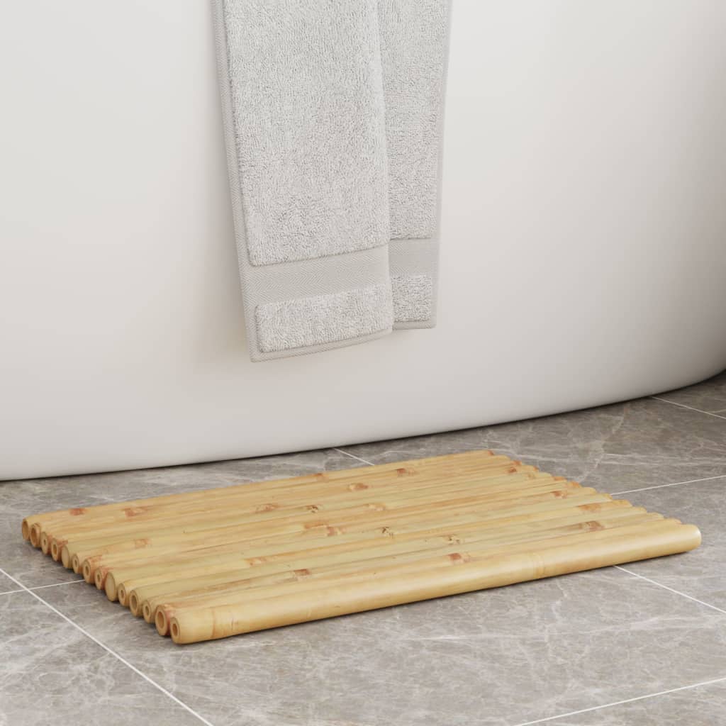 Badematter 2 Stk 50X35 Cm Bambus