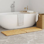 Badematter 2 Stk 70X50 Cm Bambus