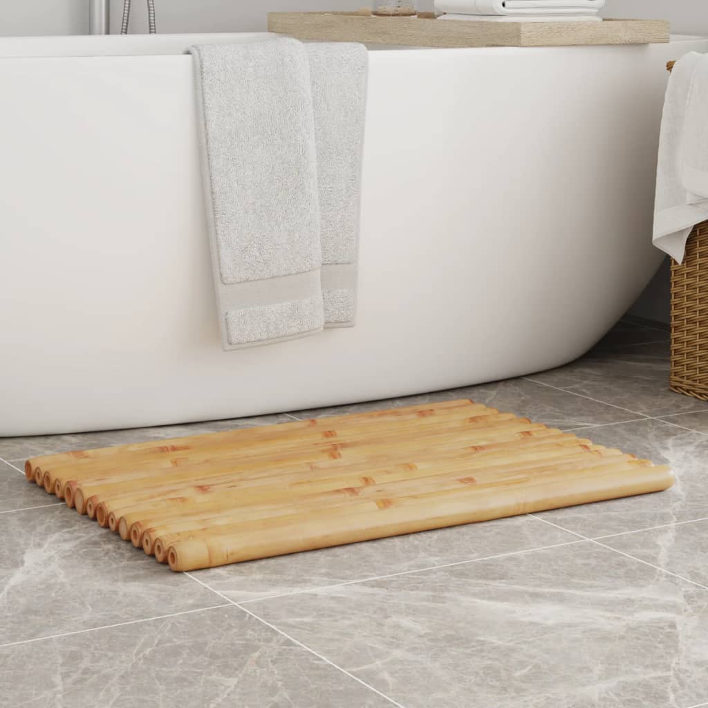 Badematter 2 Stk 70X50 Cm Bambus