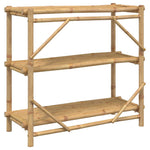 Hylle 3 Etasjer 100X40X90 Cm Bambus