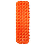 Oppblåsende Campingmadrass For 1 Person Oransje 190X58X6 Cm