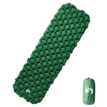 Oppblåsende Campingmadrass For 1 Person Grønn 190X58X6 Cm