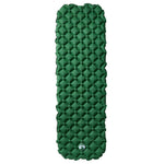 Oppblåsende Campingmadrass For 1 Person Grønn 190X58X6 Cm