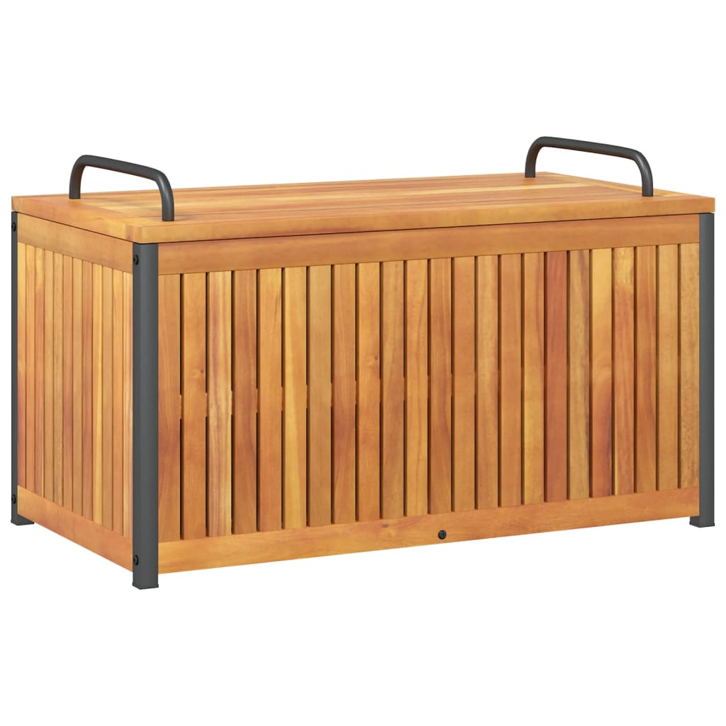 Putekasse 85X45X45/53 Cm Heltre Akasie Og Stål