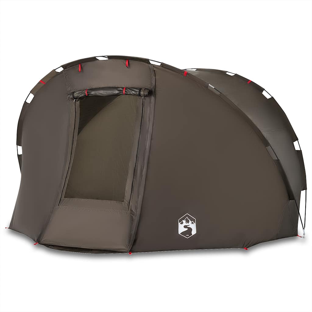 Campingtelt 5 Personer Brun Vanntett