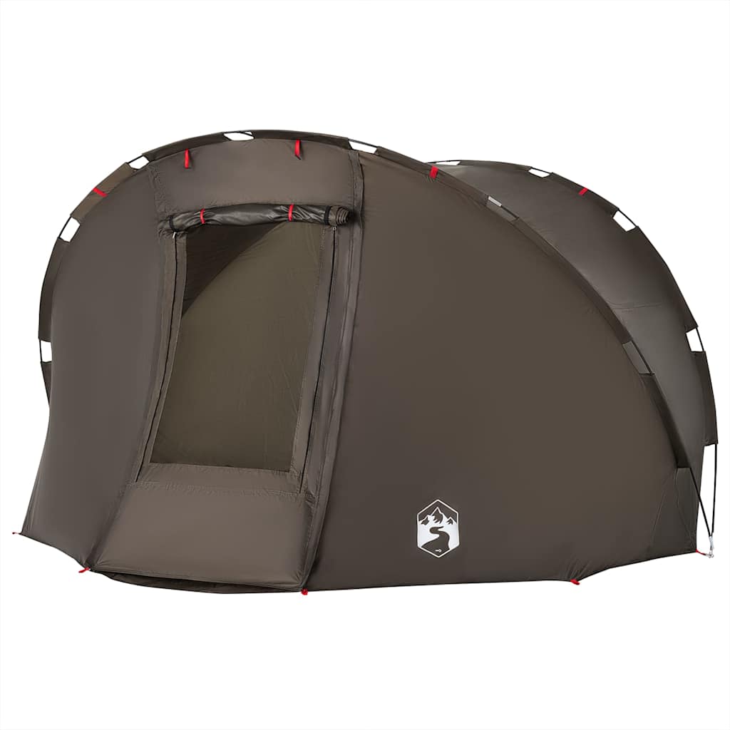 Campingtelt 5 Personer Brun Vanntett
