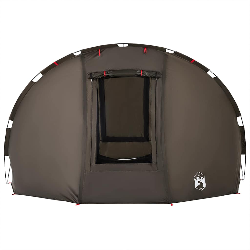 Campingtelt 5 Personer Brun Vanntett