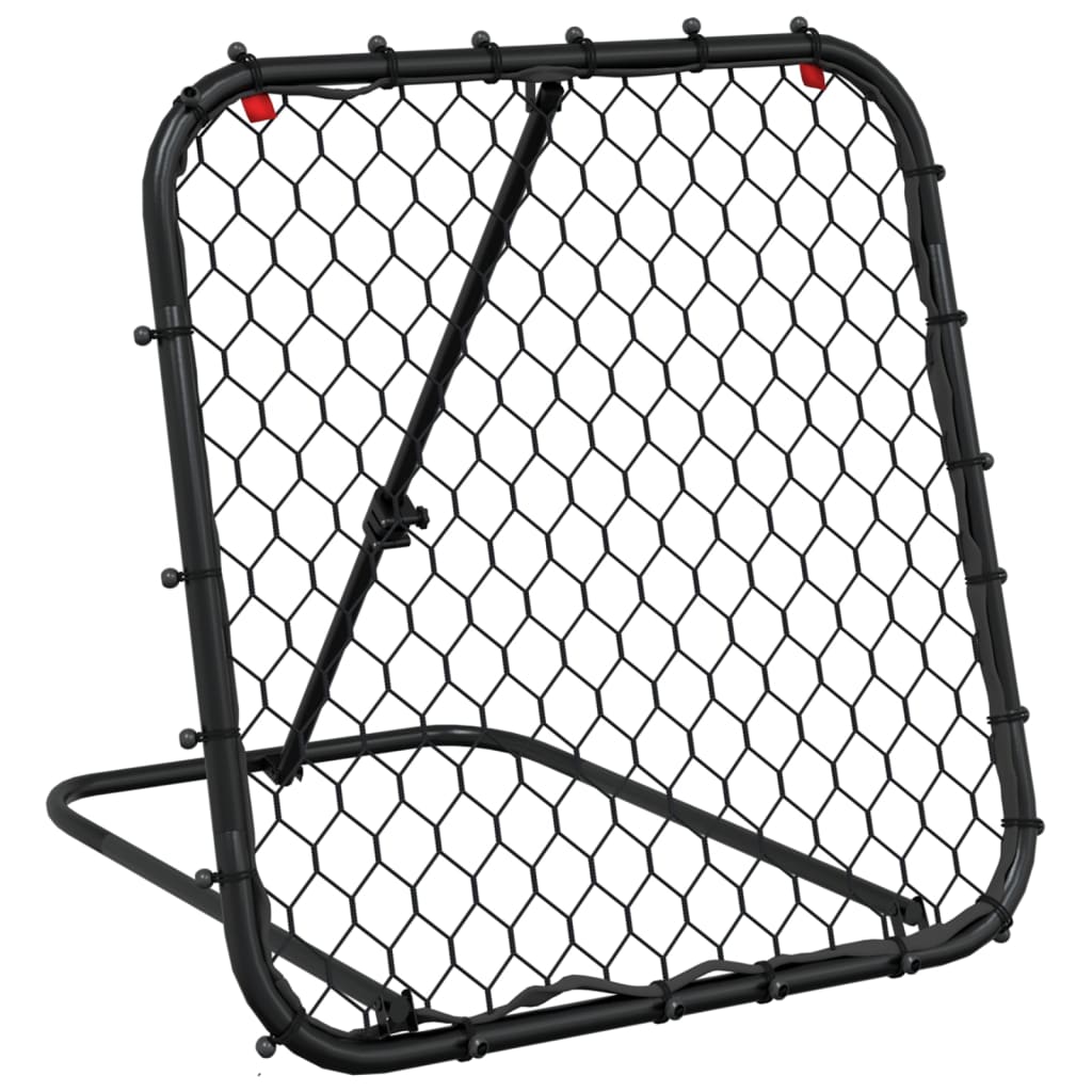 Returnett Justerbart Svart 84X73X60-80 Cm Stål