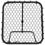 Returnett Justerbart Svart 84X73X60-80 Cm Stål
