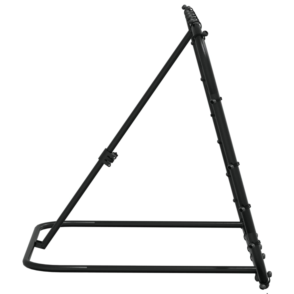 Returnett Justerbart Svart 84X73X60-80 Cm Stål