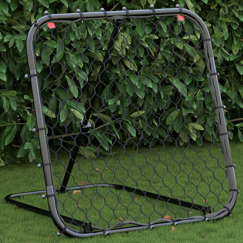 Returnett Justerbart Svart 84X73X60-80 Cm Stål