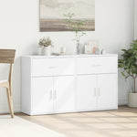 Skjenker 2 Hvit 60X31X70 Cm Konstruert Tre