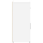 Skjenker 2 Hvit 60X31X70 Cm Konstruert Tre