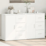 Skjenker 2 Hvit 60X31X70 Cm Konstruert Tre