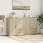 Skjenker 2 Sonoma Eik 60X31X70 Cm Konstruert Tre