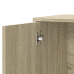 Skjenker 2 Sonoma Eik 60X31X70 Cm Konstruert Tre