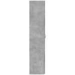 Arkivskap Betonggrå 60X32X153 Cm Konstruert Tre