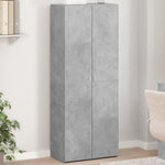 Arkivskap Betonggrå 60X32X153 Cm Konstruert Tre
