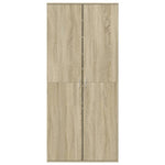 Skoskap Sonoma Eik 80X39X178 Cm Sponplate
